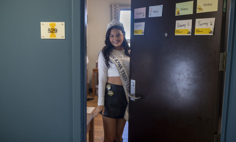 UI first-year Charlotte Lange is set to take on Miss Teen USA competition