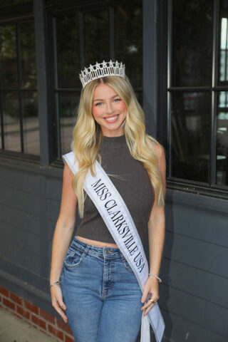 Sydney Grace Young, Miss Clarksville. (Tony Centonze, Clarksville Living Magazine)